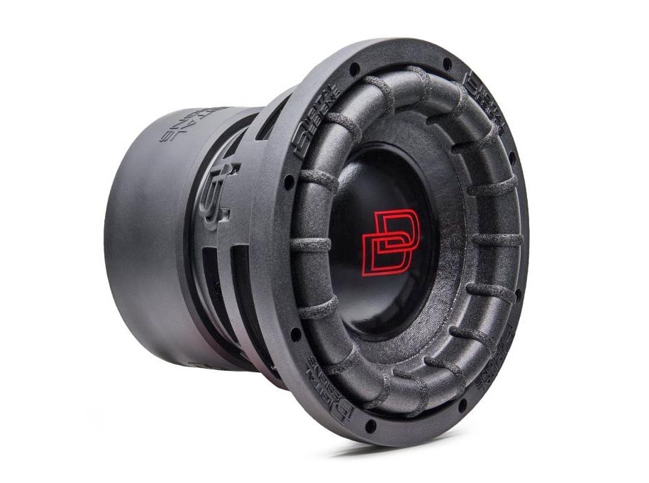 Digital Designs 608F-D4 8" Subwoofer - 1000W RMS, Dual 4-Ohm, Super Tuned For Bass
