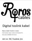 Røros cable Digital toslink kabel thumbnail