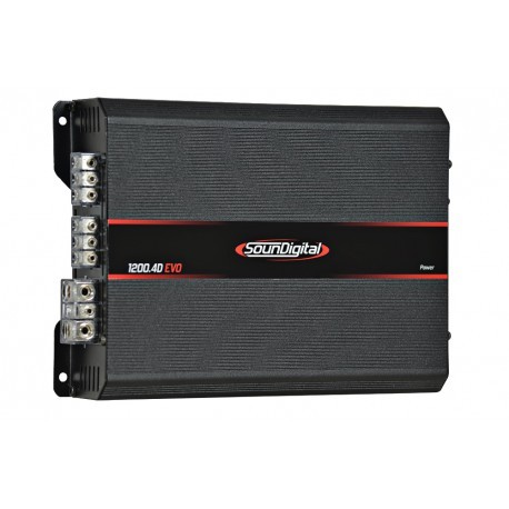 SoundDigital - Soundigital 1200.4D EVO II 4 Ω | Bilstereo Bass