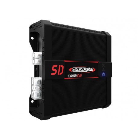 カーオーディオアンプ SOUNDIGITAL 1.200.1D Evo SoundDigital - Soundigital 1200.1D EVO II 1 Ω | Bilstereo Bass